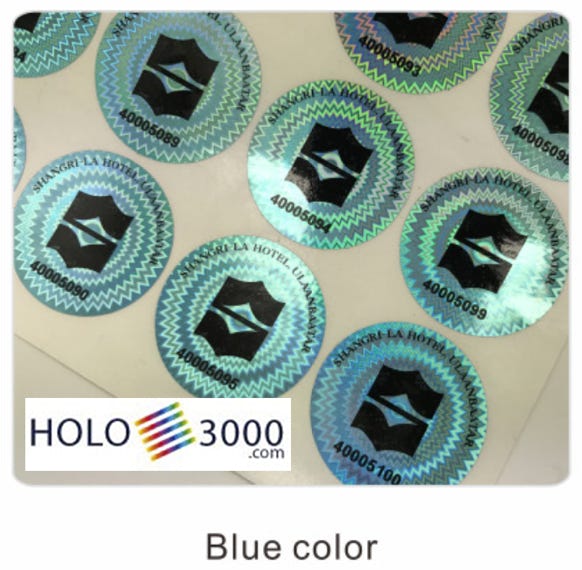 ologramma adesivo hologram sticker